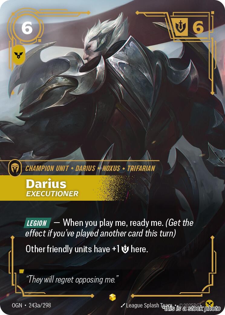 Darius - Executioner (Alternate Art)