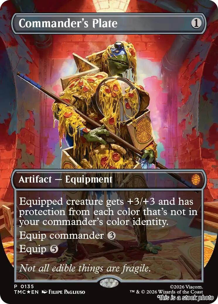 Commander's Plate (Borderless)