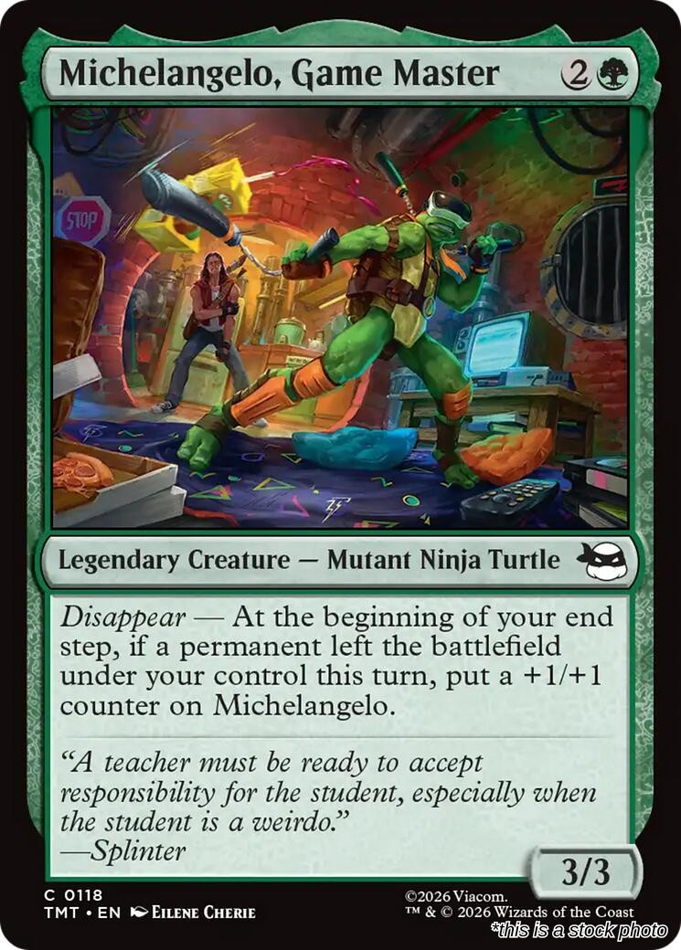 Michelangelo, Game Master