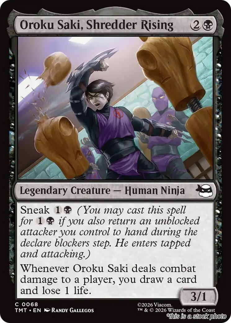 Oroku Saki, Shredder Rising