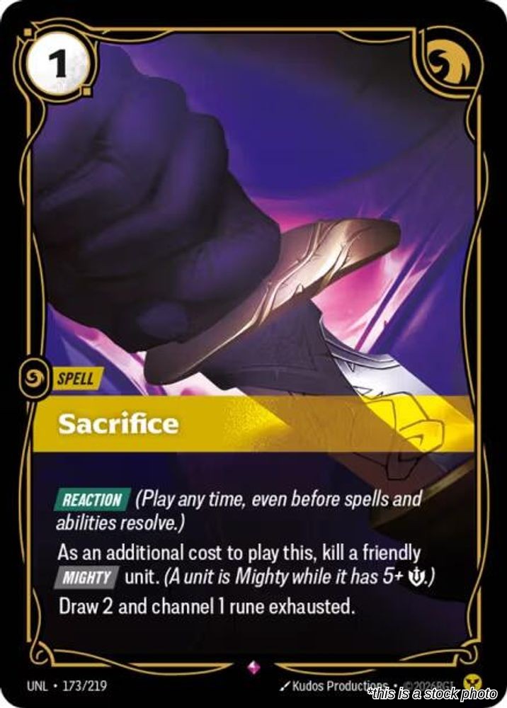 Sacrifice