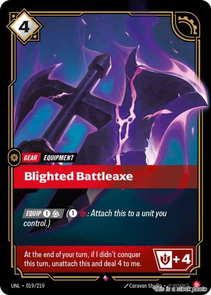 Blighted Battleaxe
