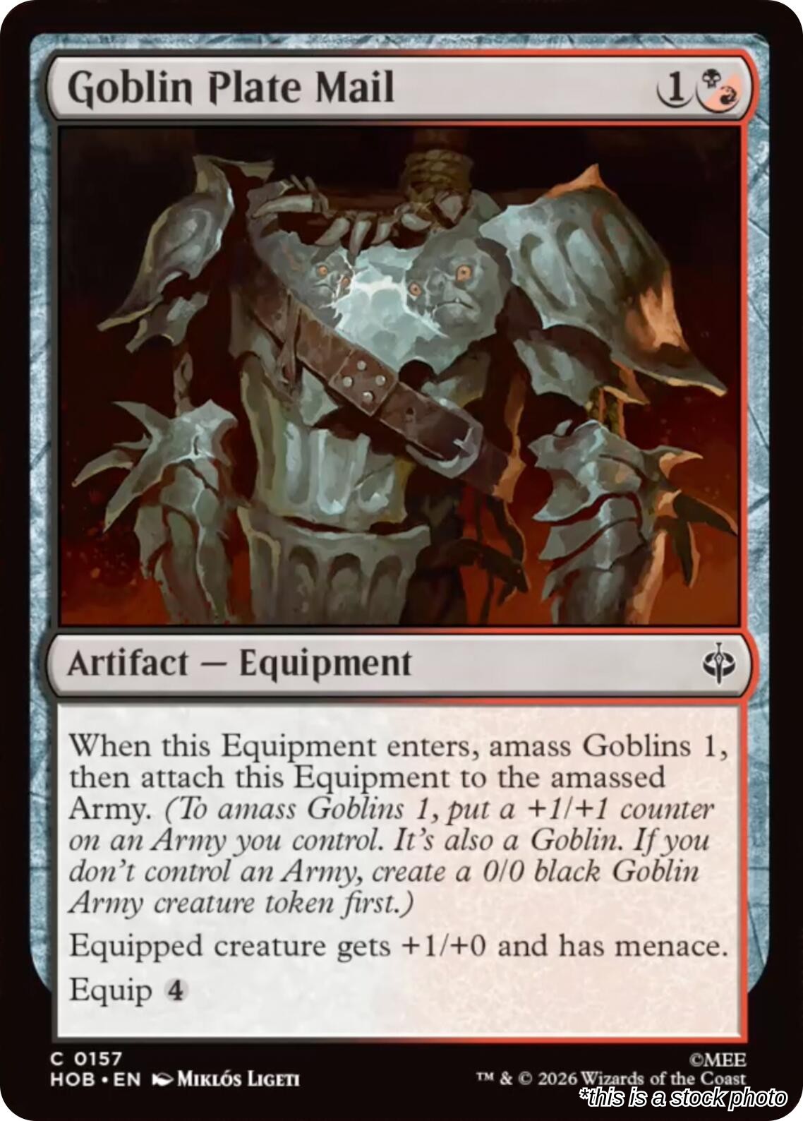 Goblin Plate Mail