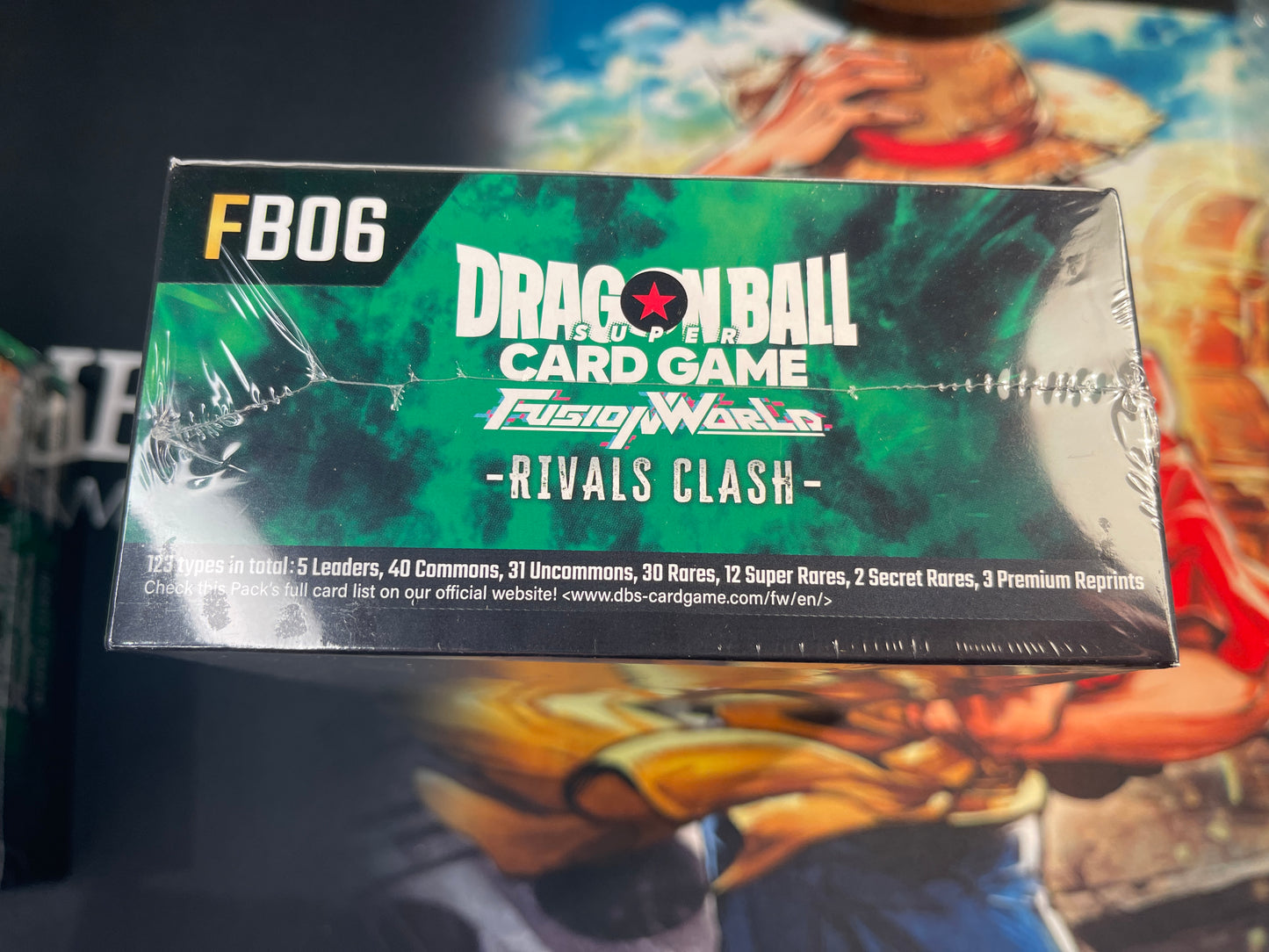 Dragon Ball Super Card Game Fusion World FB-06 Rivals Clash Booster Box