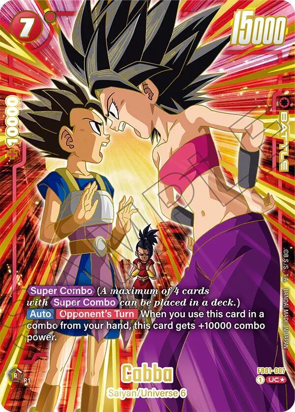 Cabba FB01-007 | 1st Anniversary Set Promo NM Fusion World