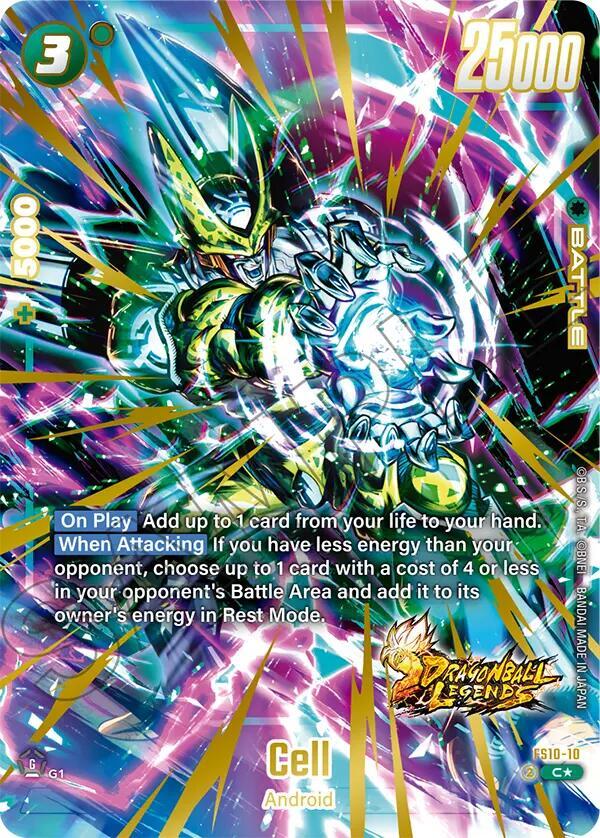 Cell Android FS10-10 | Starter Deck FS10 Alt Art NM Fusion World