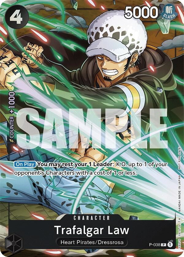 Trafalgar Law P-038 | Event Pack Vol 4 Promo NM One Piece