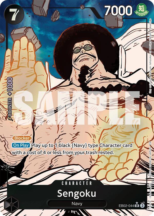 Sengoku EB02-044 | Anime 25th Collection SR Alt Art NM One Piece