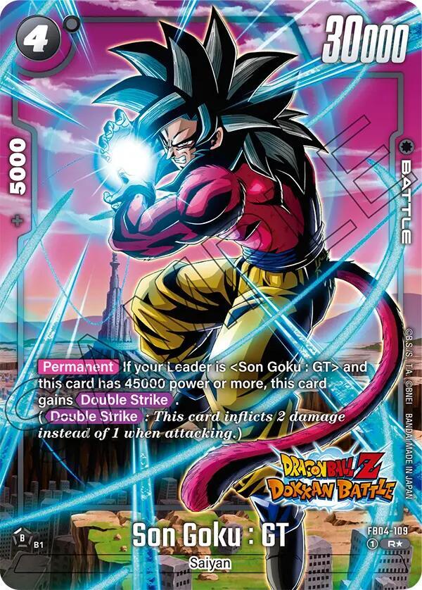 Son Goku GT FB04-109 | New Adventure R Alt Art NM Fusion World