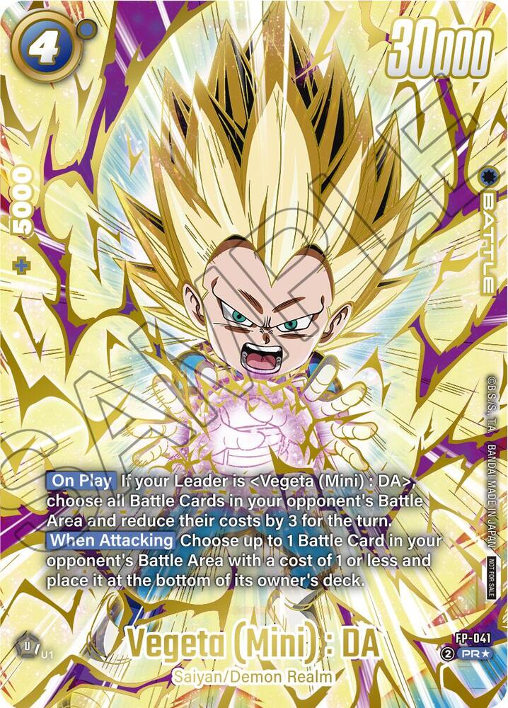 Vegeta Mini FP-041 | Ultimate Battle 2025 DA NM Fusion World