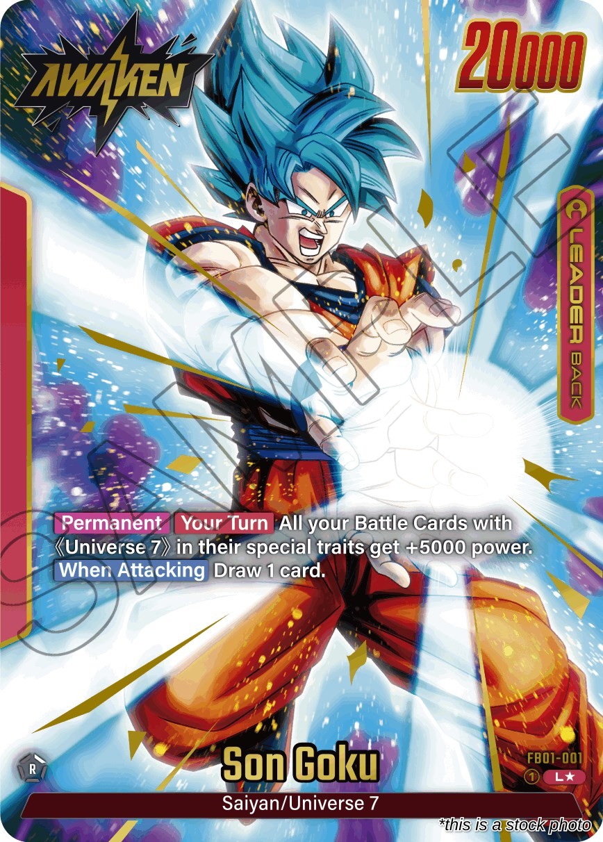 Son Goku - FB01-001 (Alternate Art)