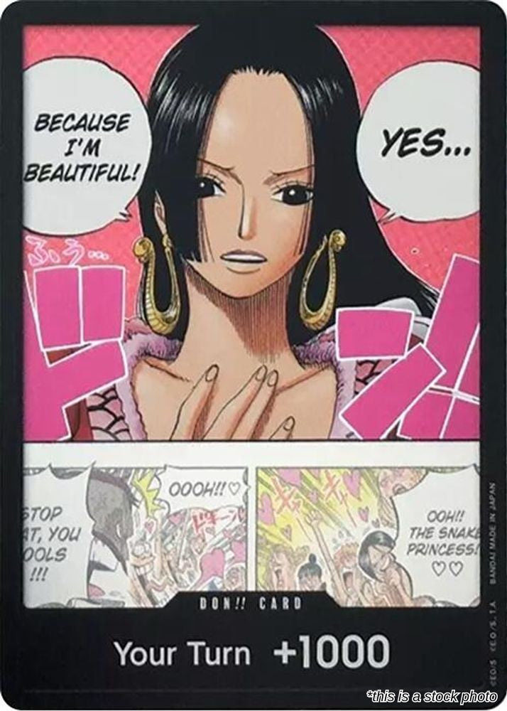DON!! Card (Boa Hancock) (Double Pack Set Vol. 4)