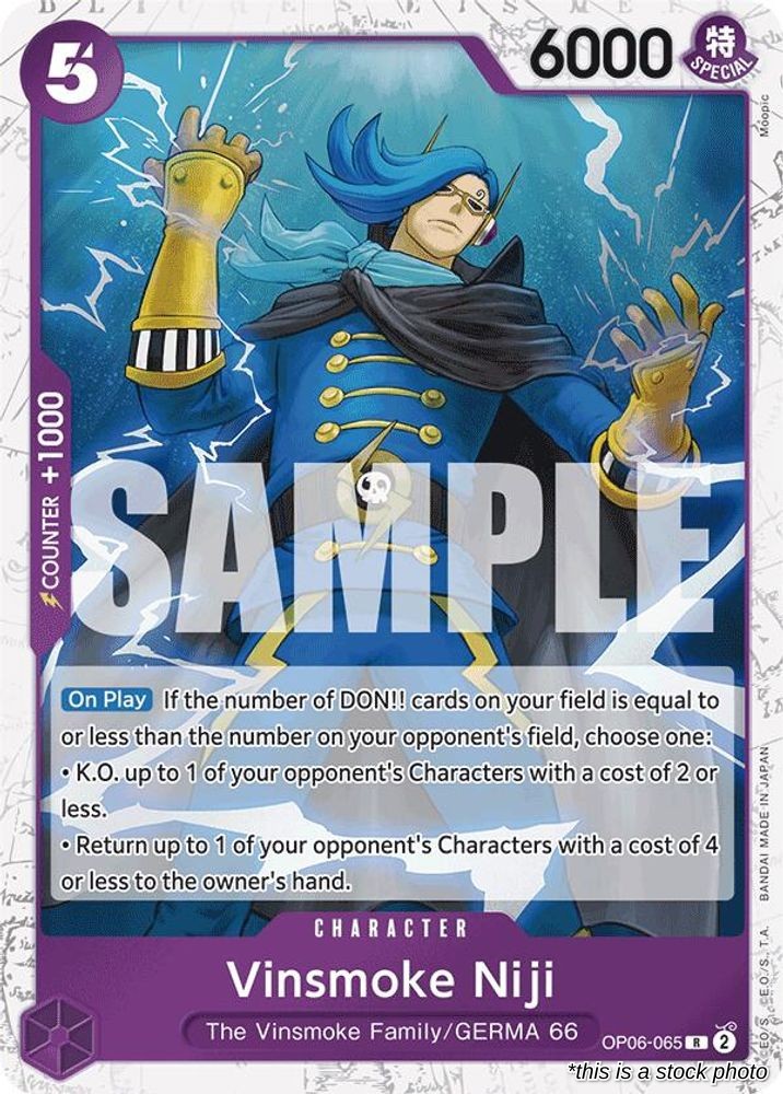 Vinsmoke Niji (OP06-065) (Jolly Roger Foil)