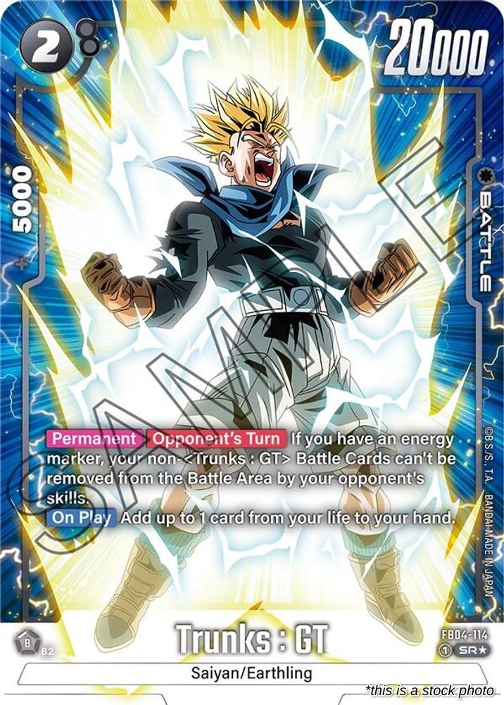 Trunks : GT- FB04-114 (Alternate Art)