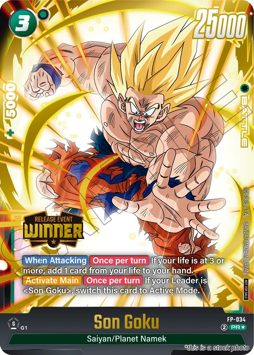 Son Goku - FP-034 (Release Event Winner)