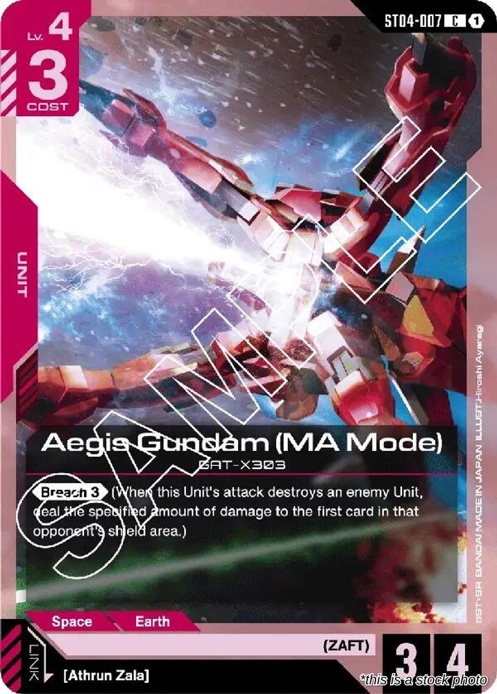 Aegis Gundam (MA Mode)
