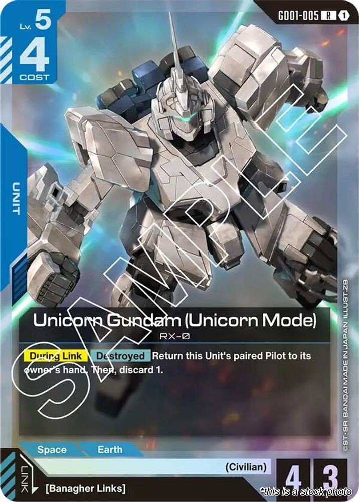 Unicorn Gundam (Unicorn Mode)