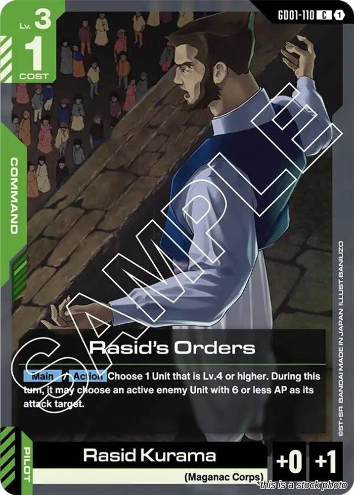 Rasid's Orders