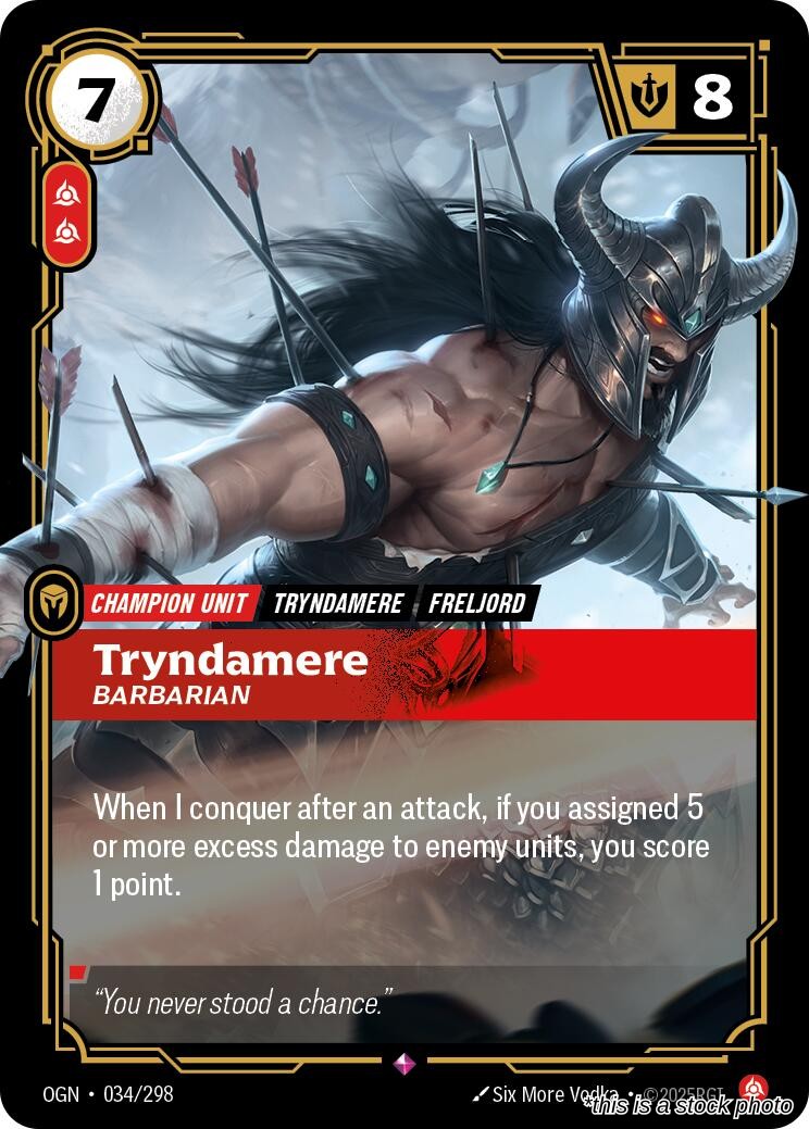 Tryndamere - Barbarian