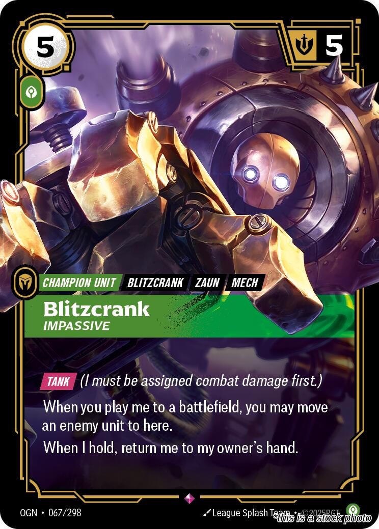 Blitzcrank - Impassive