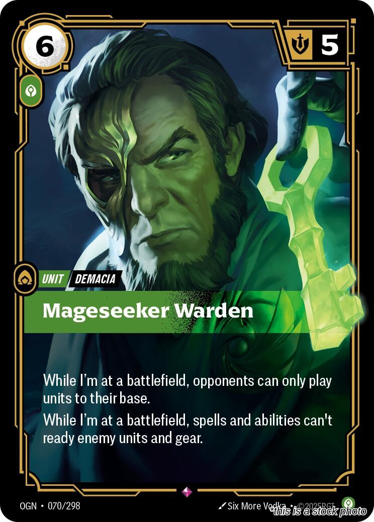 Mageseeker Warden