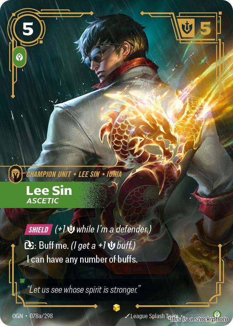 Lee Sin - Ascetic (Alternate Art)
