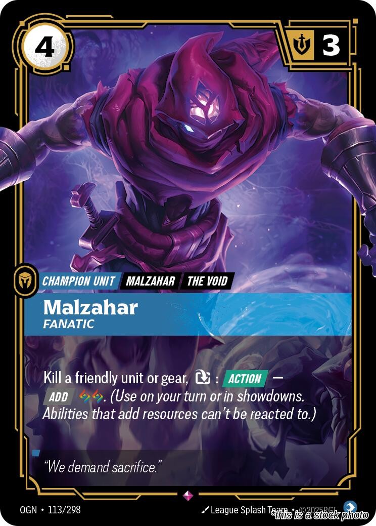 Malzahar - Fanatic