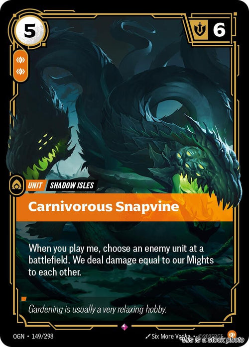 Carnivorous Snapvine