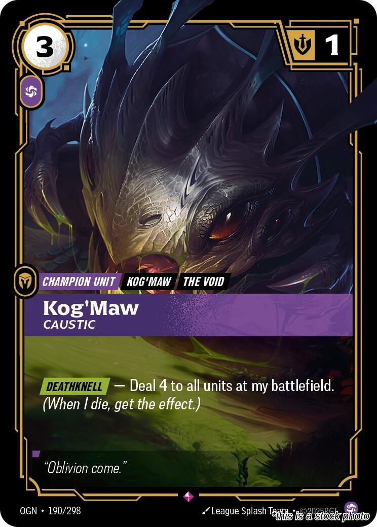 Kog'Maw - Caustic