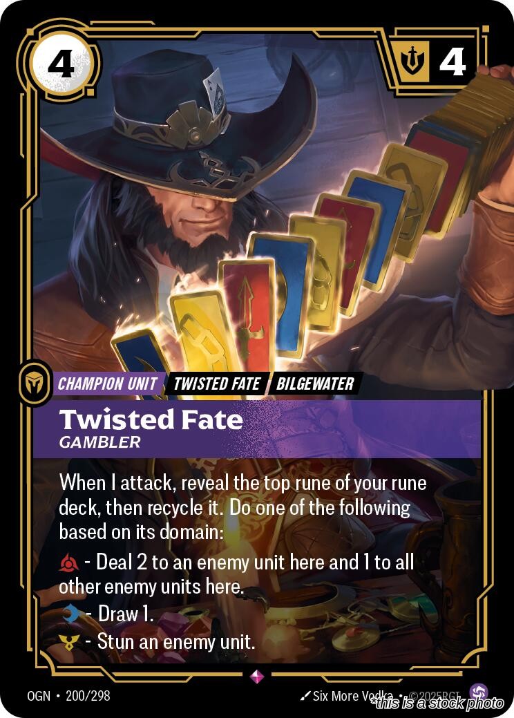 Twisted Fate - Gambler