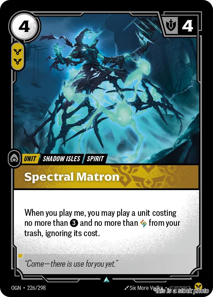 Spectral Matron