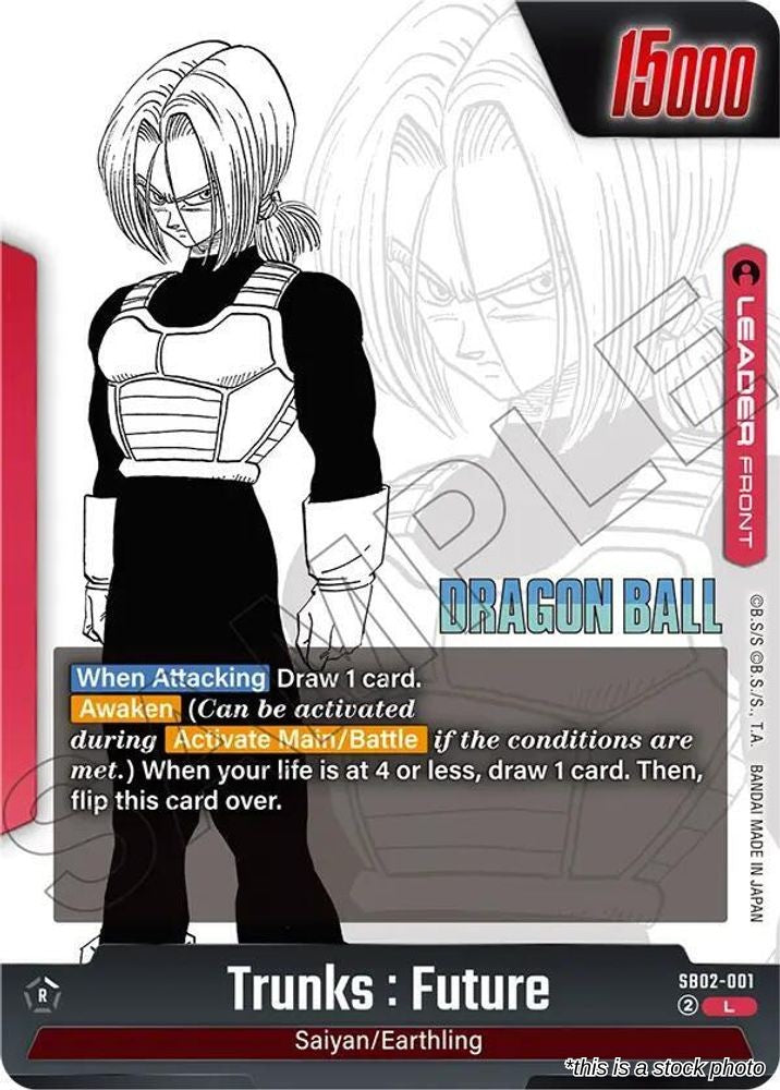 Trunks : Future - SB02-001 (Back)