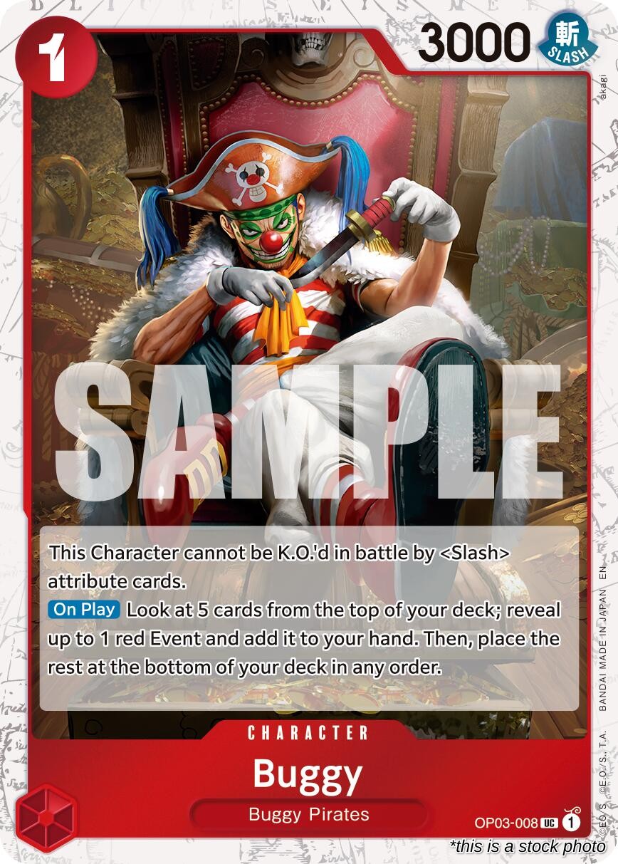 Buggy - OP03-008 (Pirate Foil)