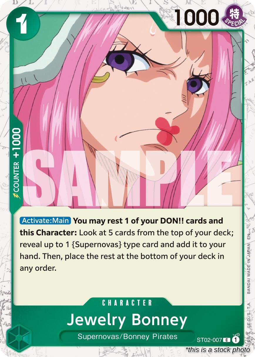Jewelry Bonney - ST02-007 (Pirate Foil)