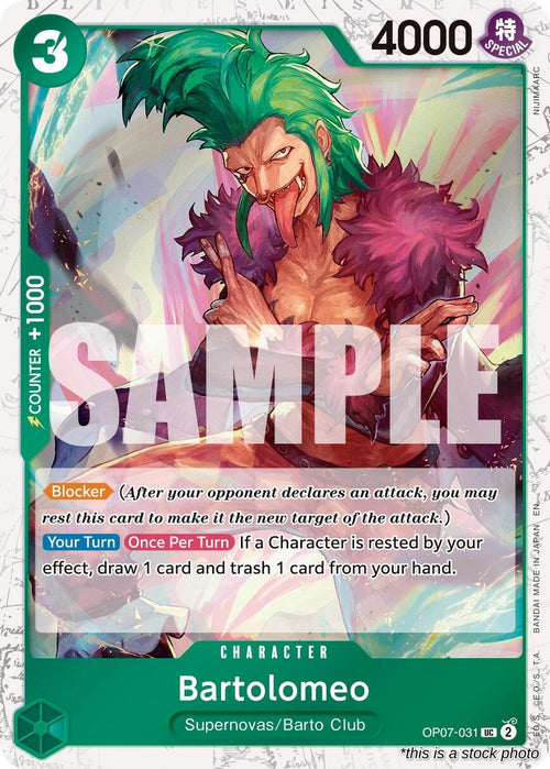 Bartolomeo (Pirate Foil)