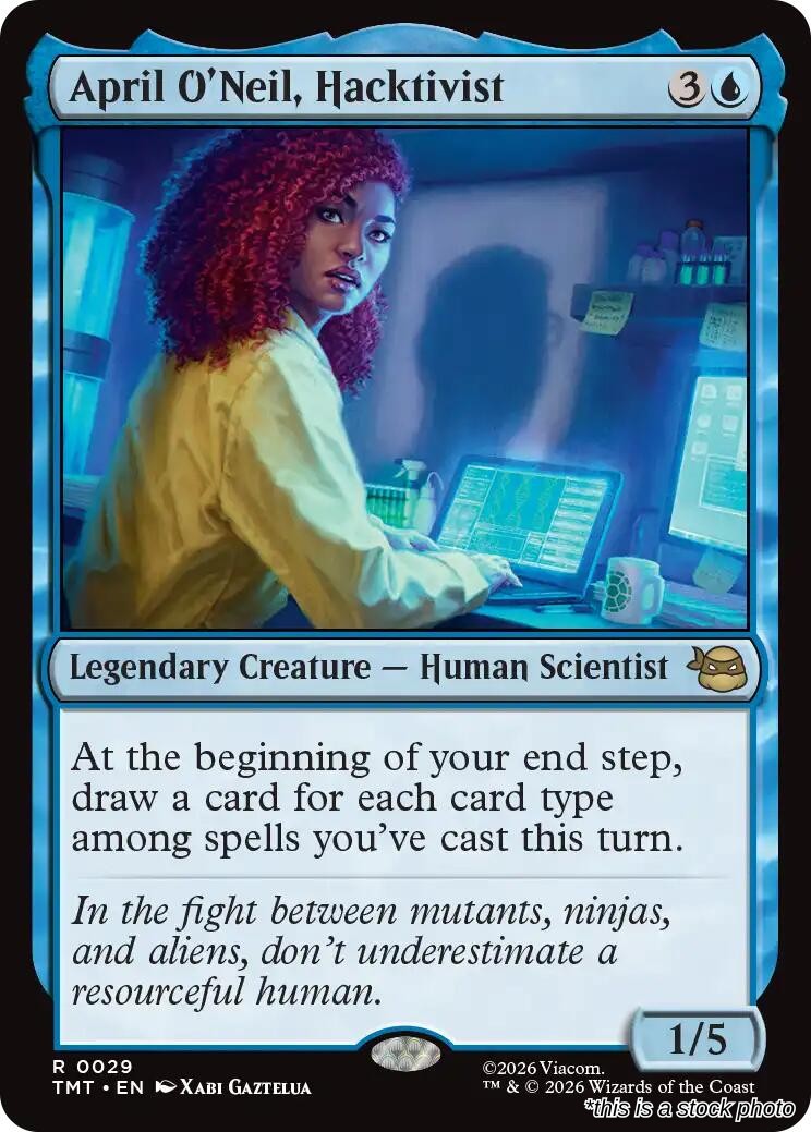 April O'Neil, Hacktivist