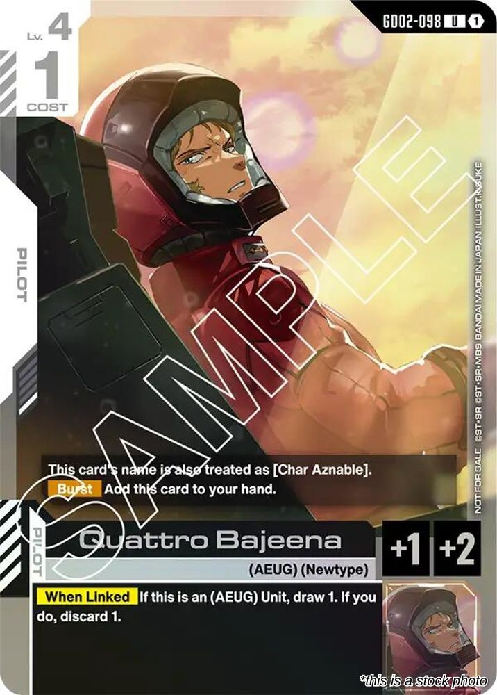 Quattro Bajeena (Store Tournament Participant Pack 02)