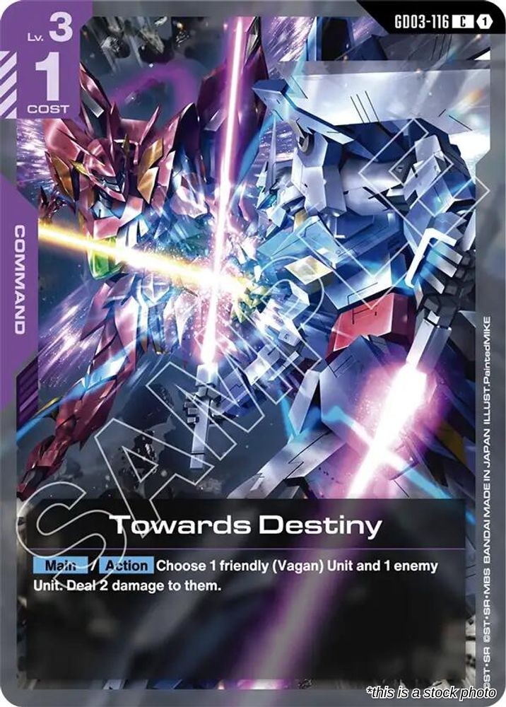 Towards Destiny
