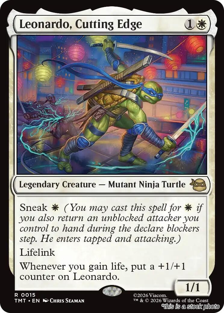 Leonardo, Cutting Edge