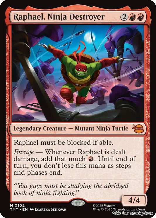Raphael, Ninja Destroyer