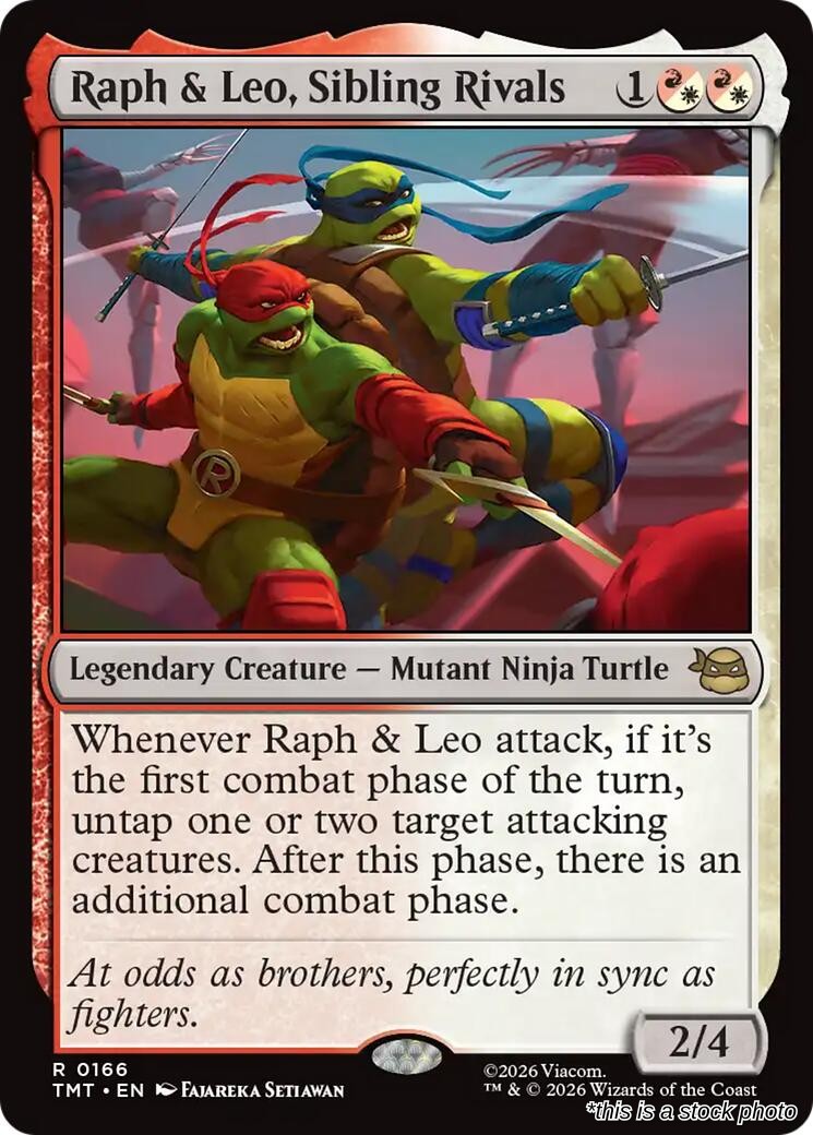 Raph & Leo, Sibling Rivals
