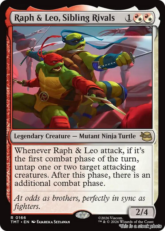 Raph & Leo, Sibling Rivals