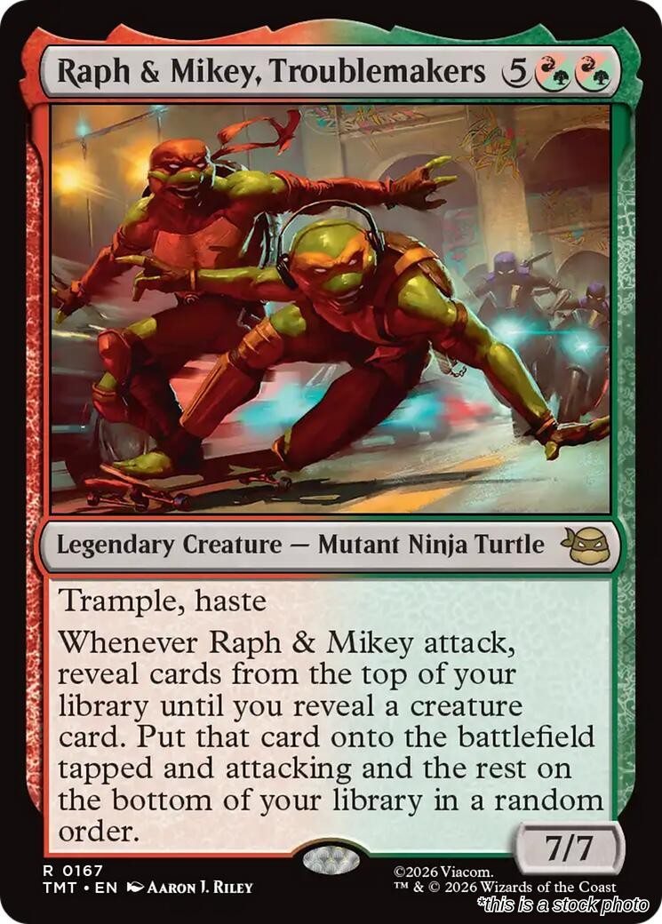 Raph & Mikey, Troublemakers