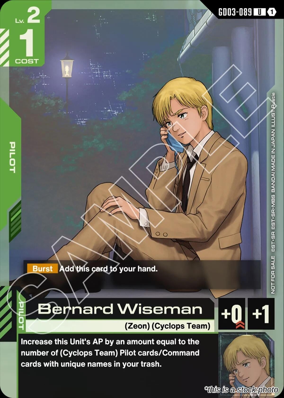 Bernard Wiseman (GD03 Release Event)
