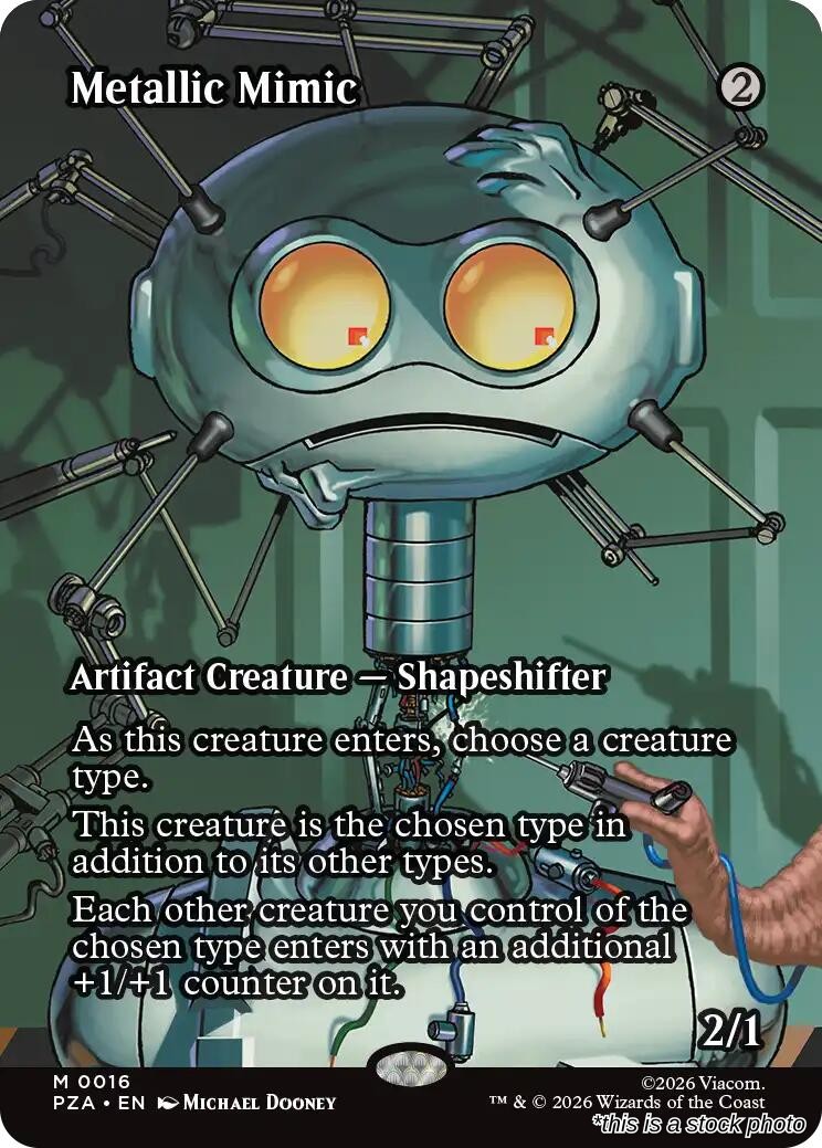 Metallic Mimic (Borderless)