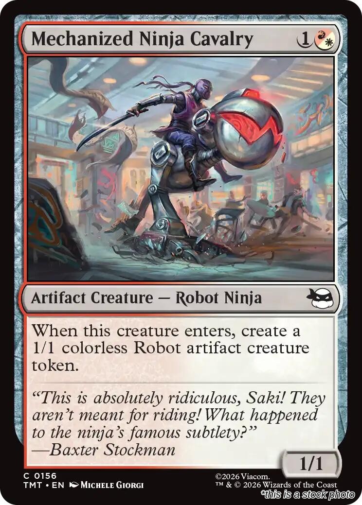 Mechanized Ninja Cavalry