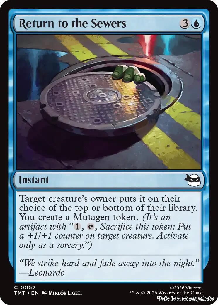 Return to the Sewers