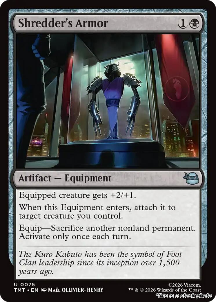 Shredder's Armor