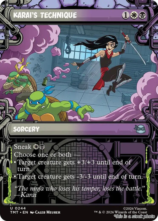 Karai's Technique (Showcase)