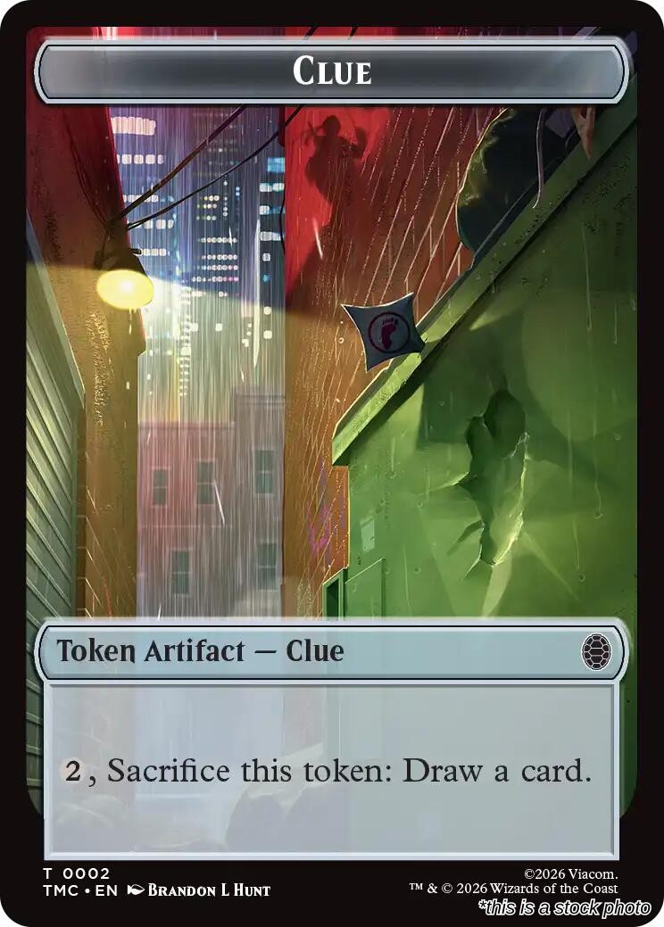 Clue // Rat Double-Sided Token